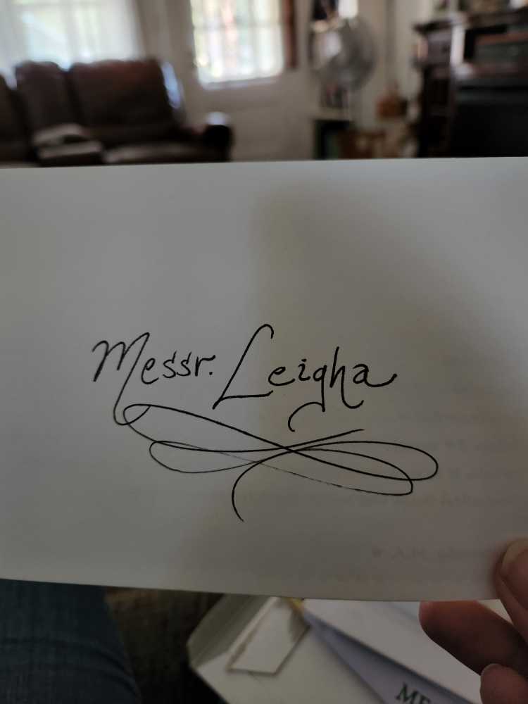 borgin an burkes owner letter  ornament collectible - Main Image 2