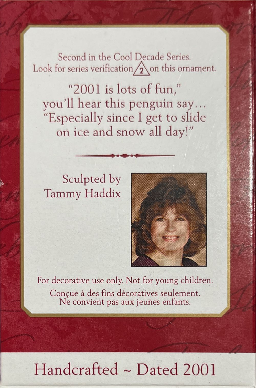 Cool Decade #2 Repaint - Cool Decade ornament collectible [Barcode 015012599183] - Main Image 2