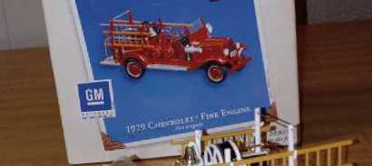 1929 Chevrolet Fire Engine - Fire Brigade (Fire engines) ornament collectible [Barcode 015012752892] - Main Image 4