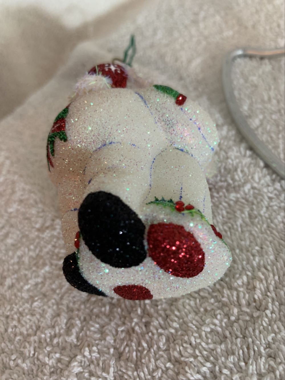 Miniature Snow Dancing, Holly - General Line (Snowman) ornament collectible - Main Image 4