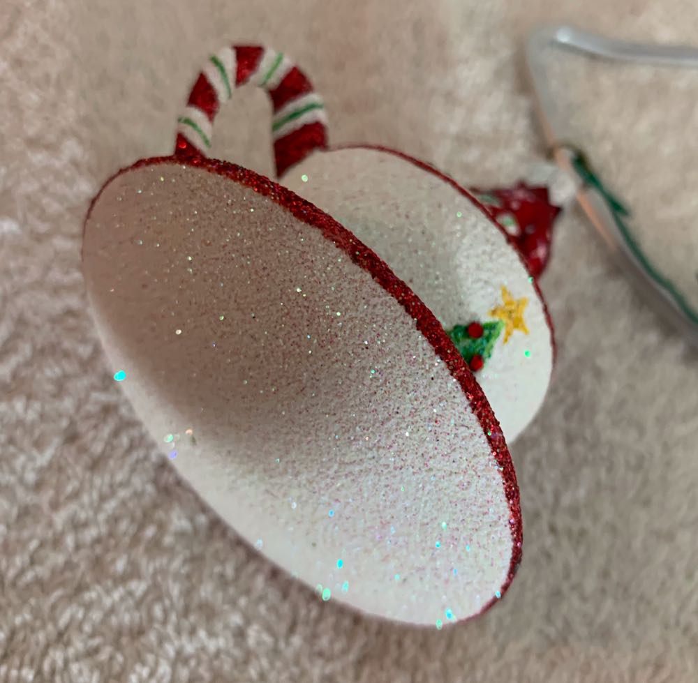 Tea For Two, Christmas Reindeer - Commissioned Design (Santa) ornament collectible - Main Image 4