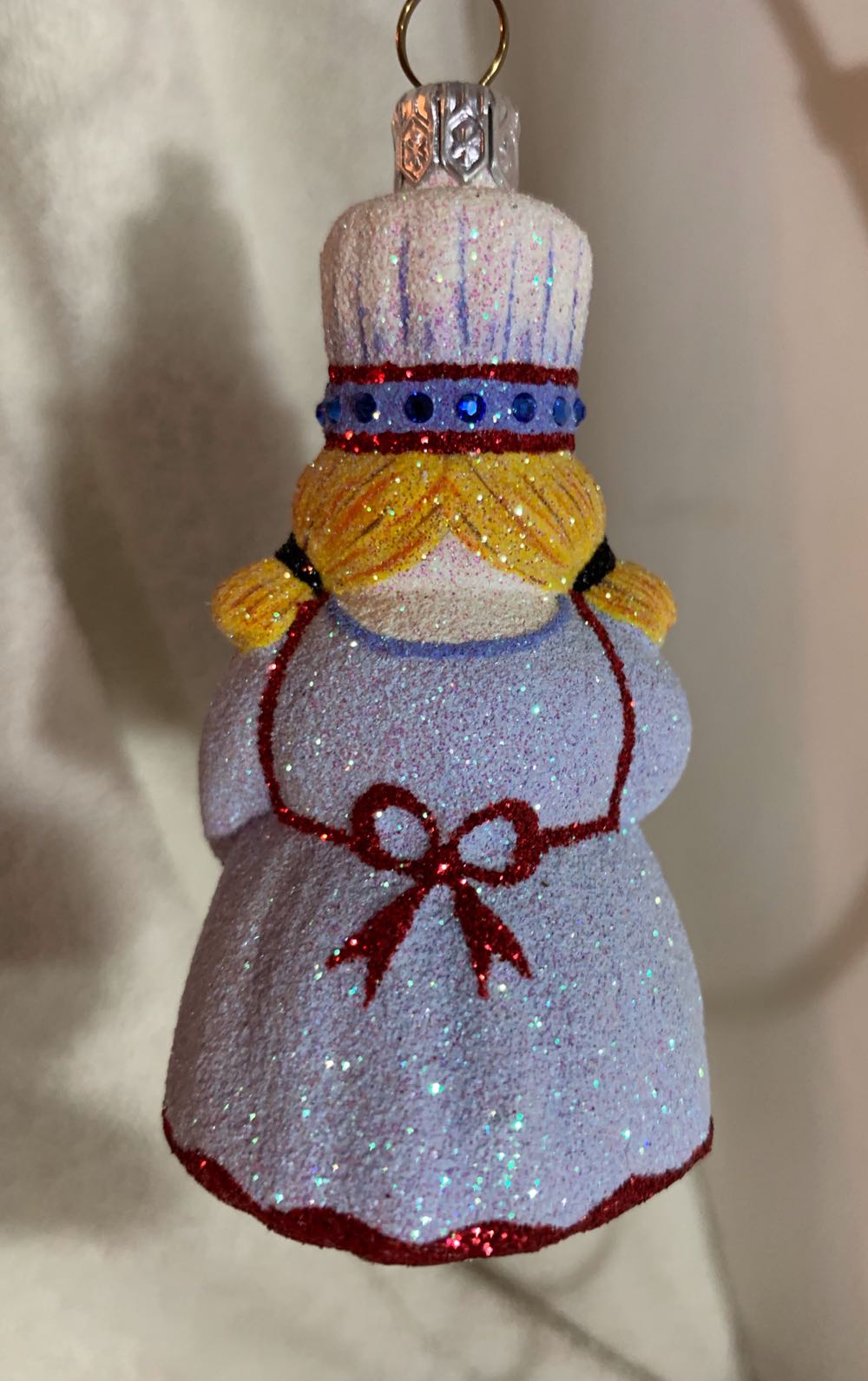 Prepared With Love, Blue - General Line (Snowman) ornament collectible - Main Image 3