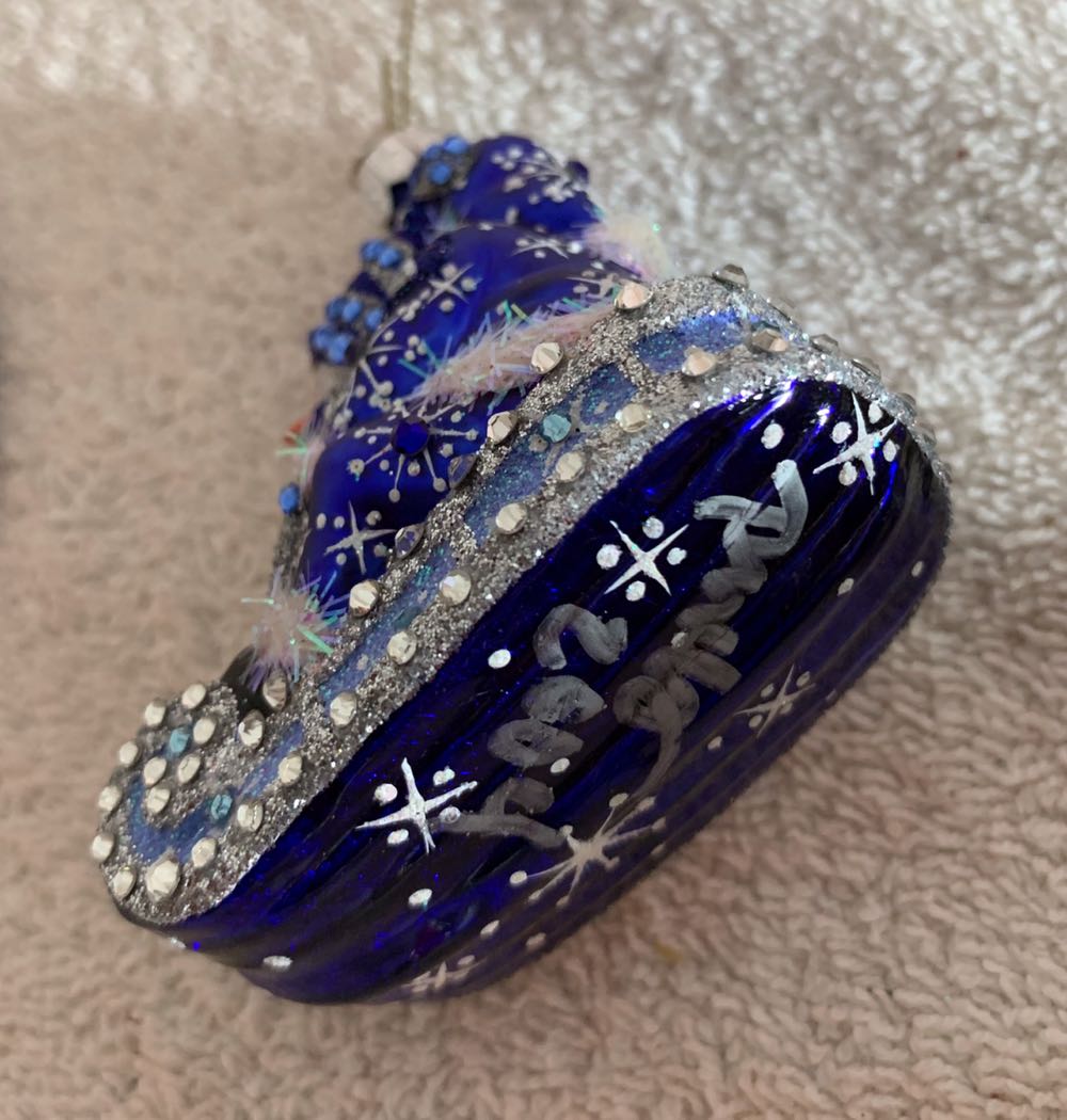 Laughing Through The Snow, Blue - Other Exclusive (Santa) ornament collectible - Main Image 4