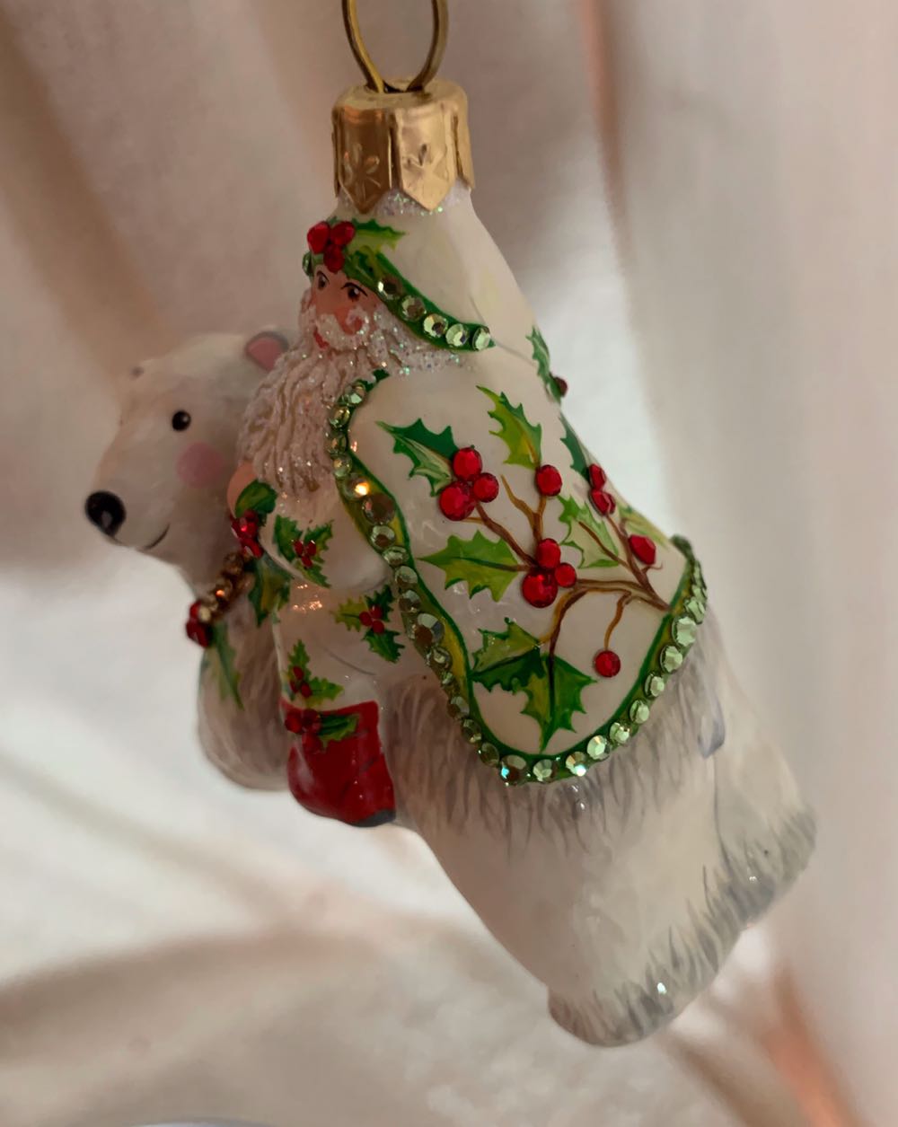 Constantine Claus, Holly - Other Exclusive (Santa) ornament collectible - Main Image 2