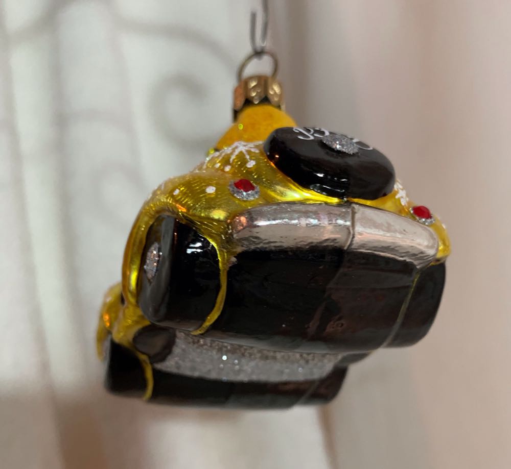 Snow Mobile, Yellow - General Line (Snowman) ornament collectible - Main Image 4