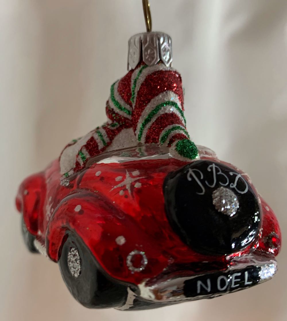 Snow Mobile, Red - Pre Release, Exclusive (Snowman) ornament collectible - Main Image 3