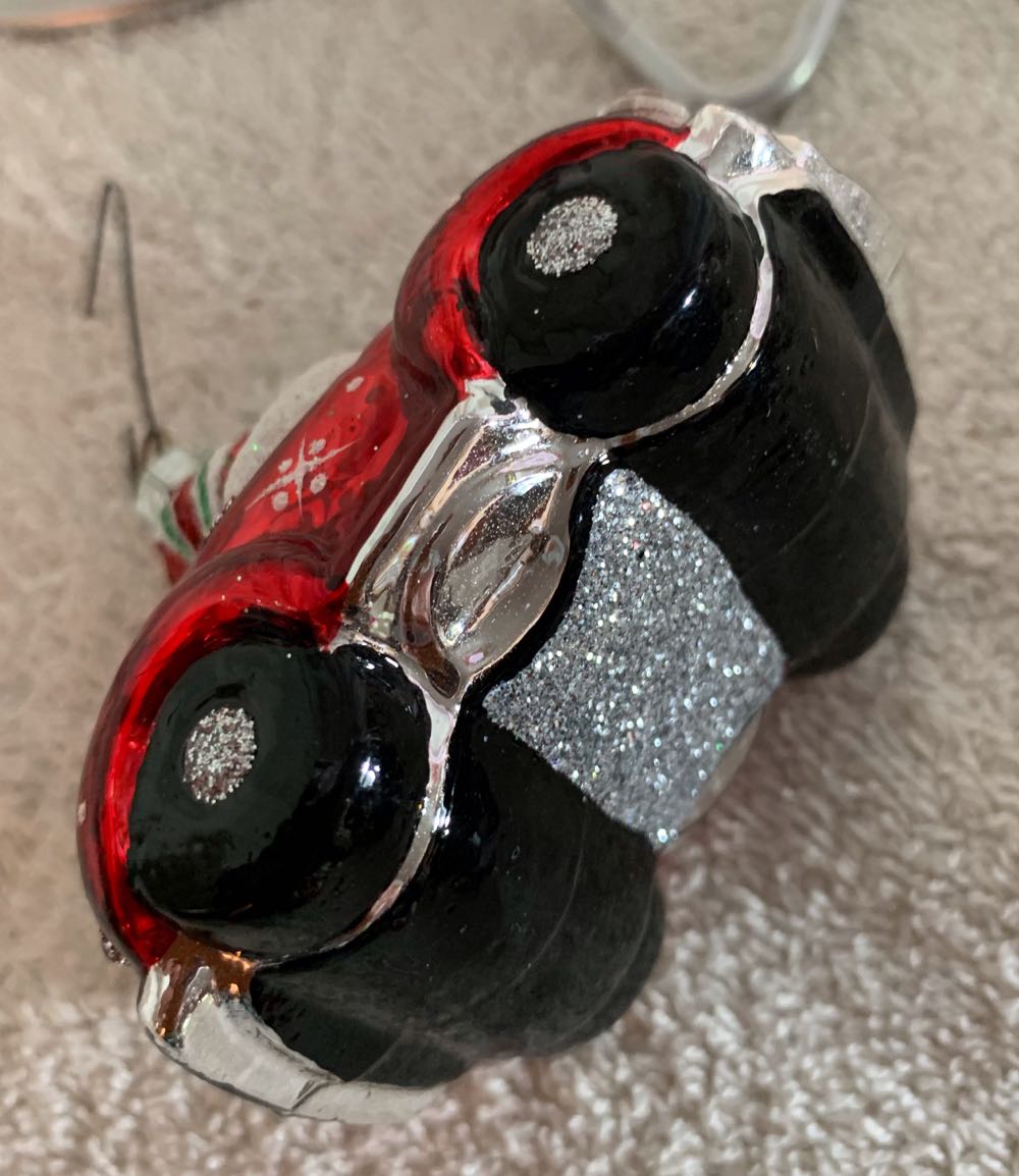 Snow Mobile, Red - Pre Release, Exclusive (Snowman) ornament collectible - Main Image 4