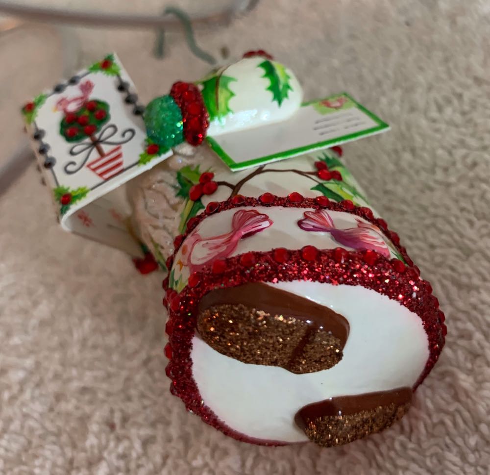 Carte de Noel, Holly & Cardinals - Event Piece (Santa) ornament collectible - Main Image 4