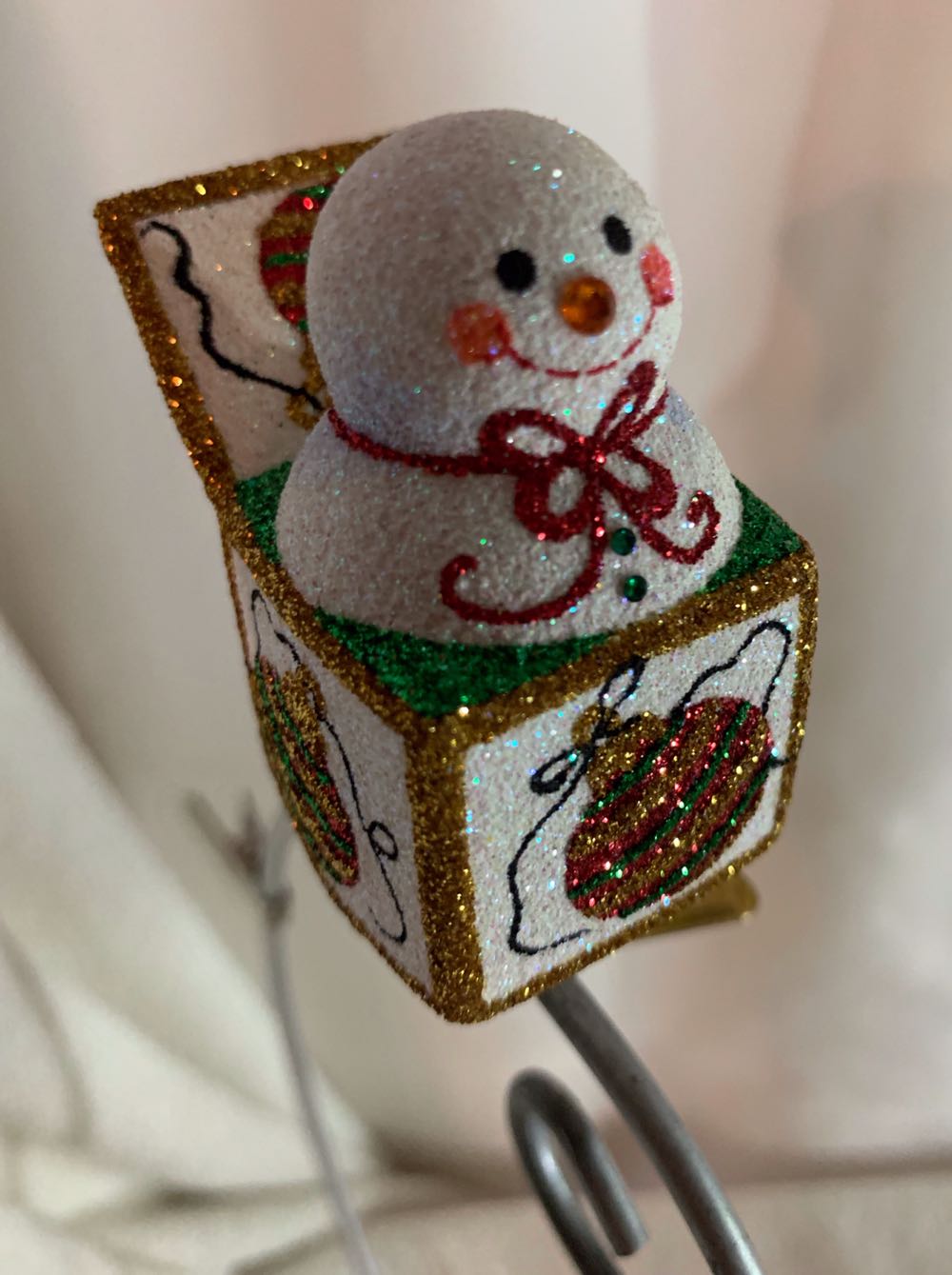 Cadeau Snowman, Ornamental - General Line (Snowman) ornament collectible - Main Image 2