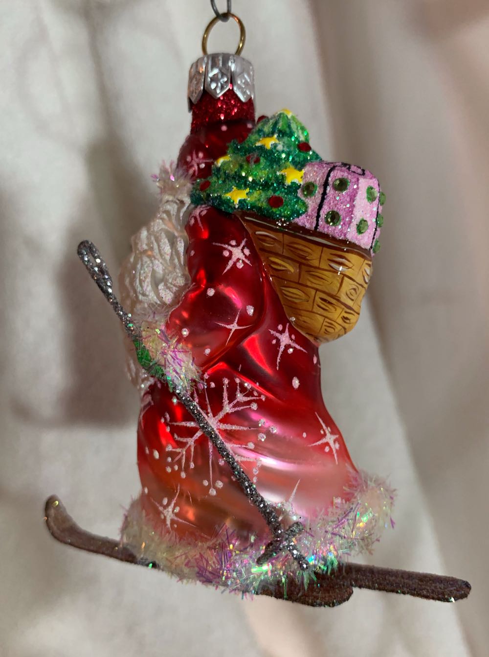 Telluride Santa, Red - Other Exclusive (Santa) ornament collectible - Main Image 3