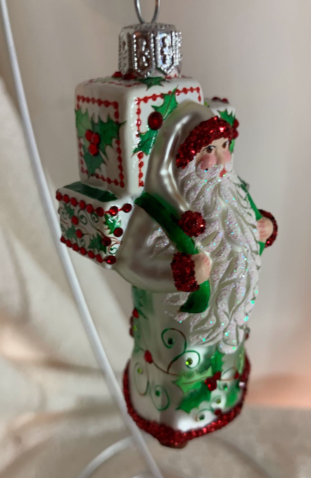 I Give To You, Holly - General Line (Santa) ornament collectible - Main Image 2