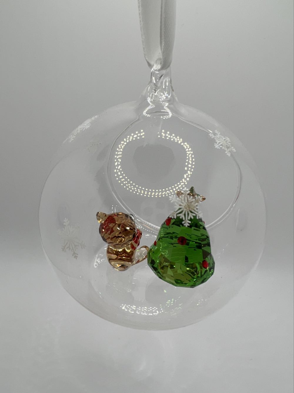 Swarovski Christmas Scene Ball Ornament - Swarovski Ornament (Ball) ornament collectible [Barcode 191453093128] - Main Image 2