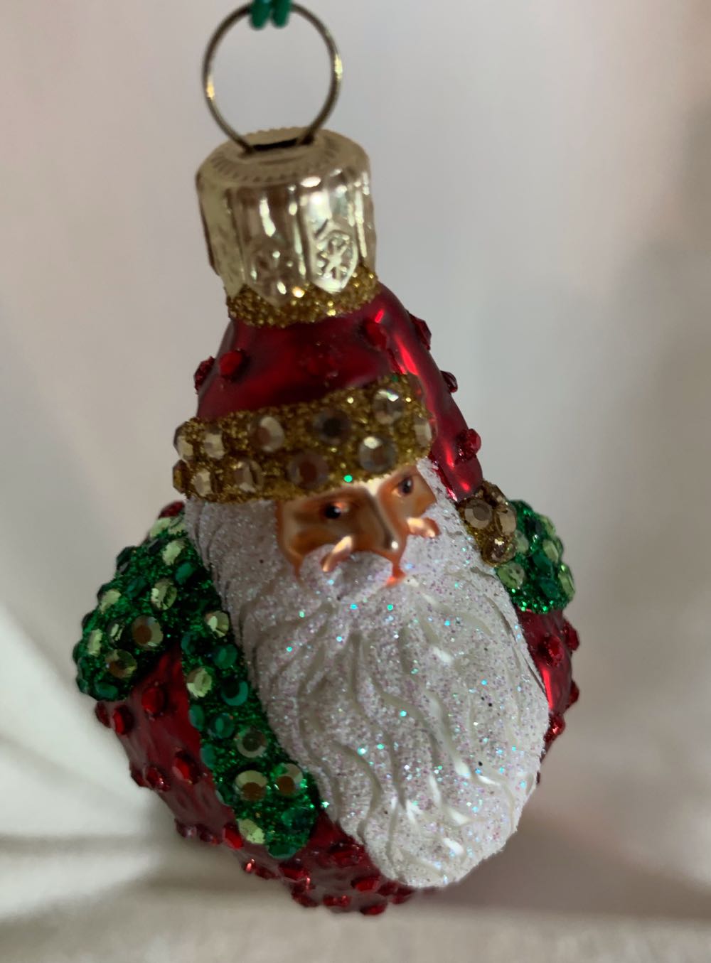 Fraise Noel, Bejeweled - General Line (Santa) ornament collectible - Main Image 2