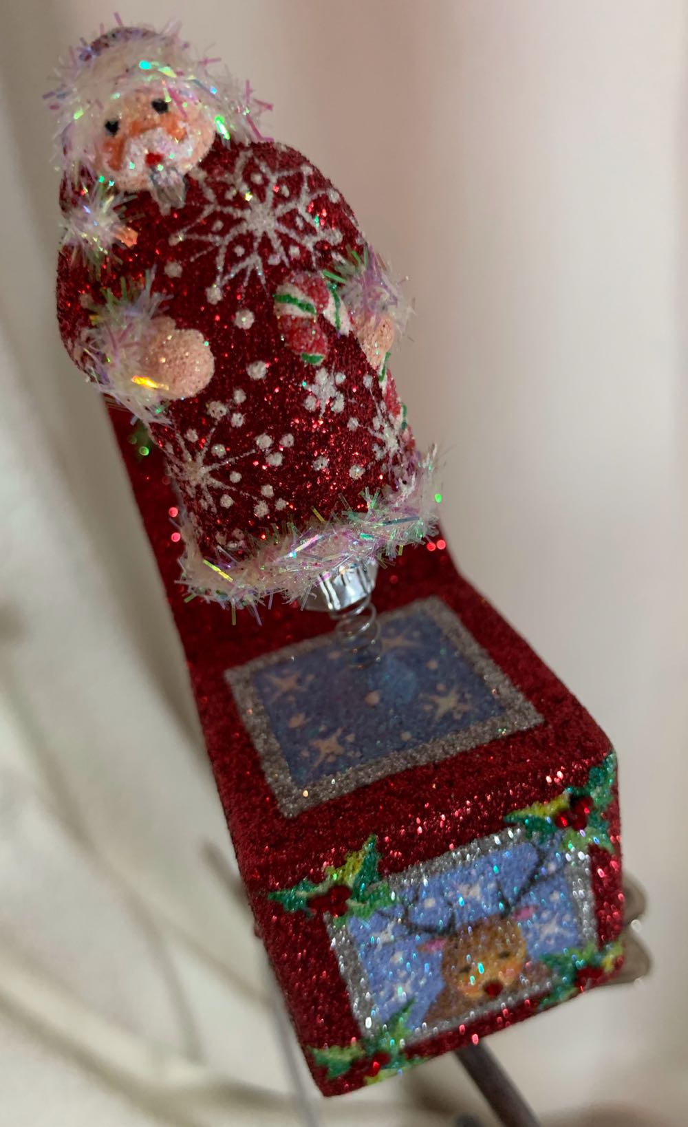 Jolly Surprise, Santa Claus, Red Santa - General Line (Santa) ornament collectible - Main Image 2