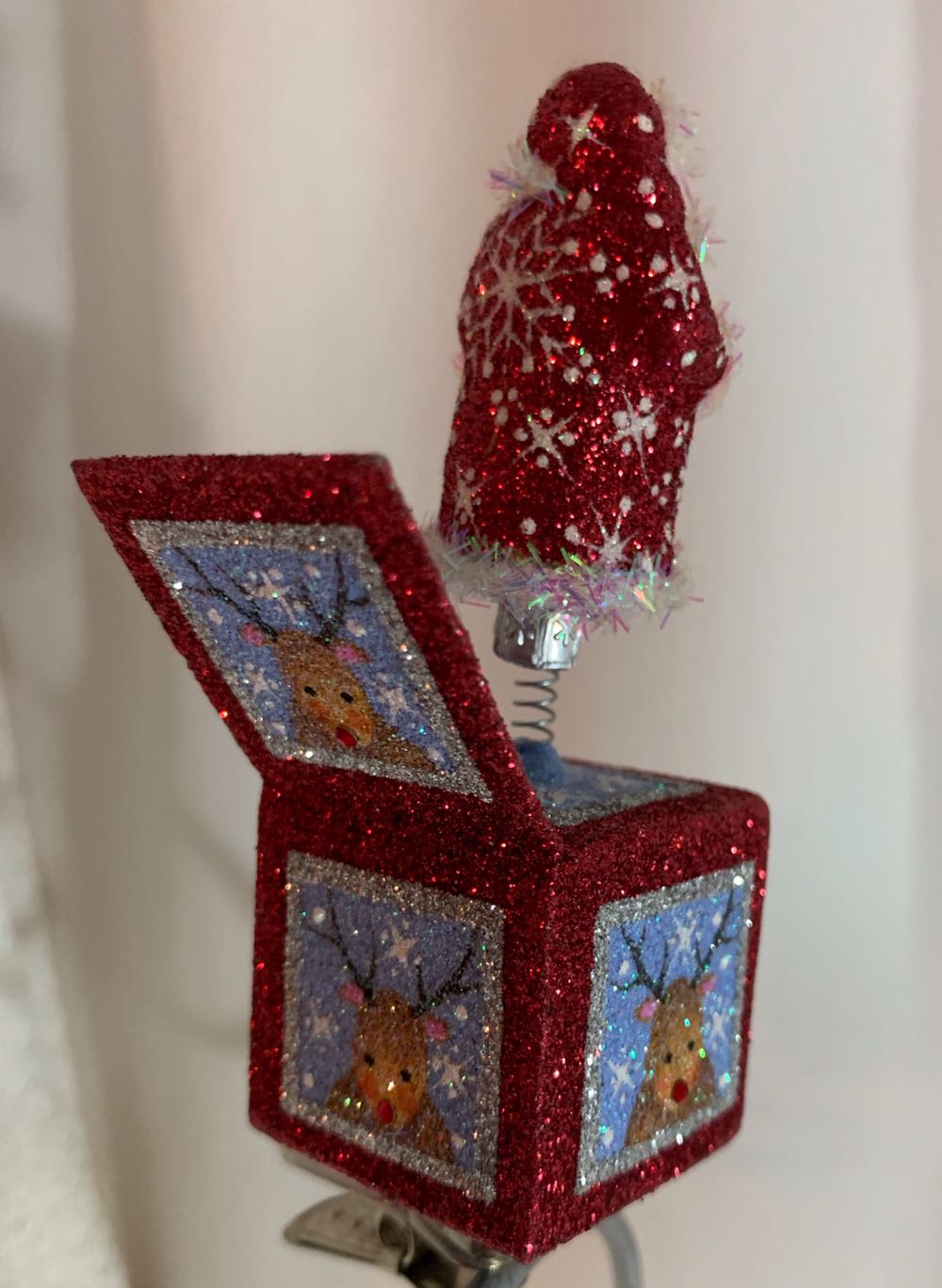 Jolly Surprise, Santa Claus, Red Santa - General Line (Santa) ornament collectible - Main Image 3