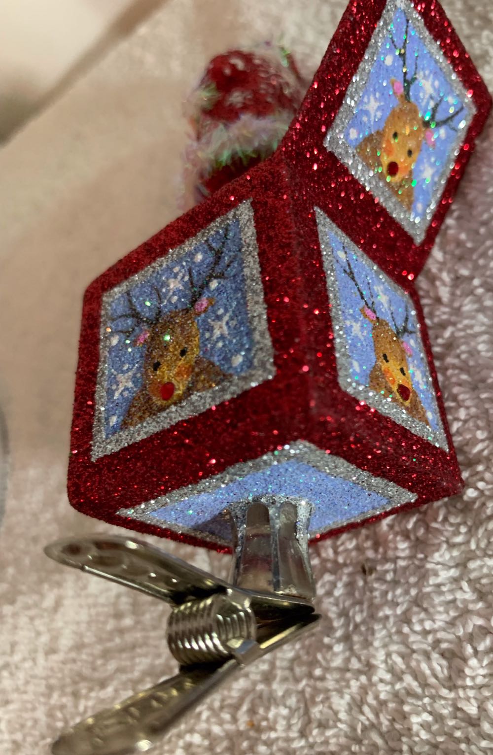 Jolly Surprise, Santa Claus, Red Santa - General Line (Santa) ornament collectible - Main Image 4