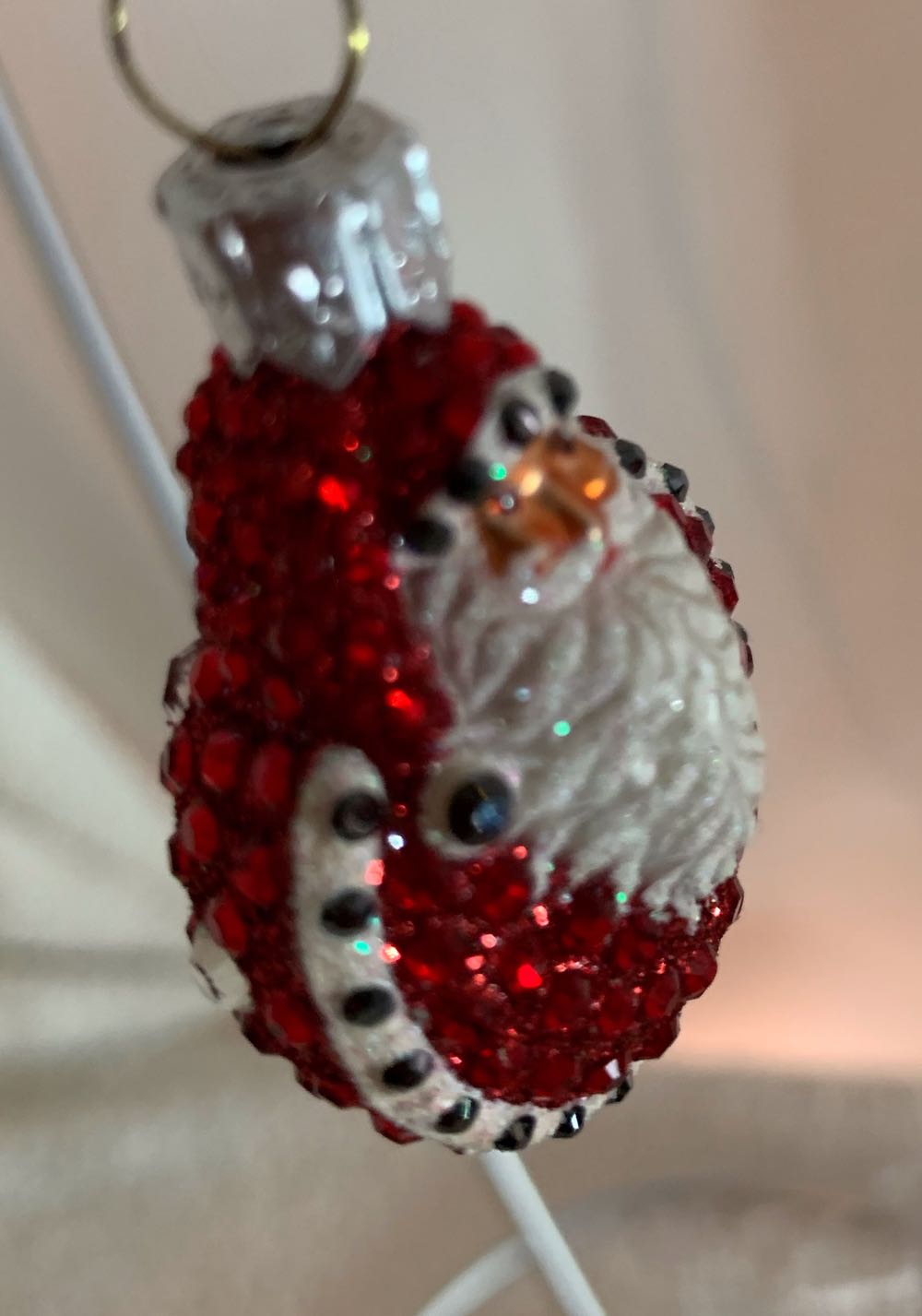 Ladybug Noel, Red, Jeweled - General Line (Santa) ornament collectible - Main Image 2