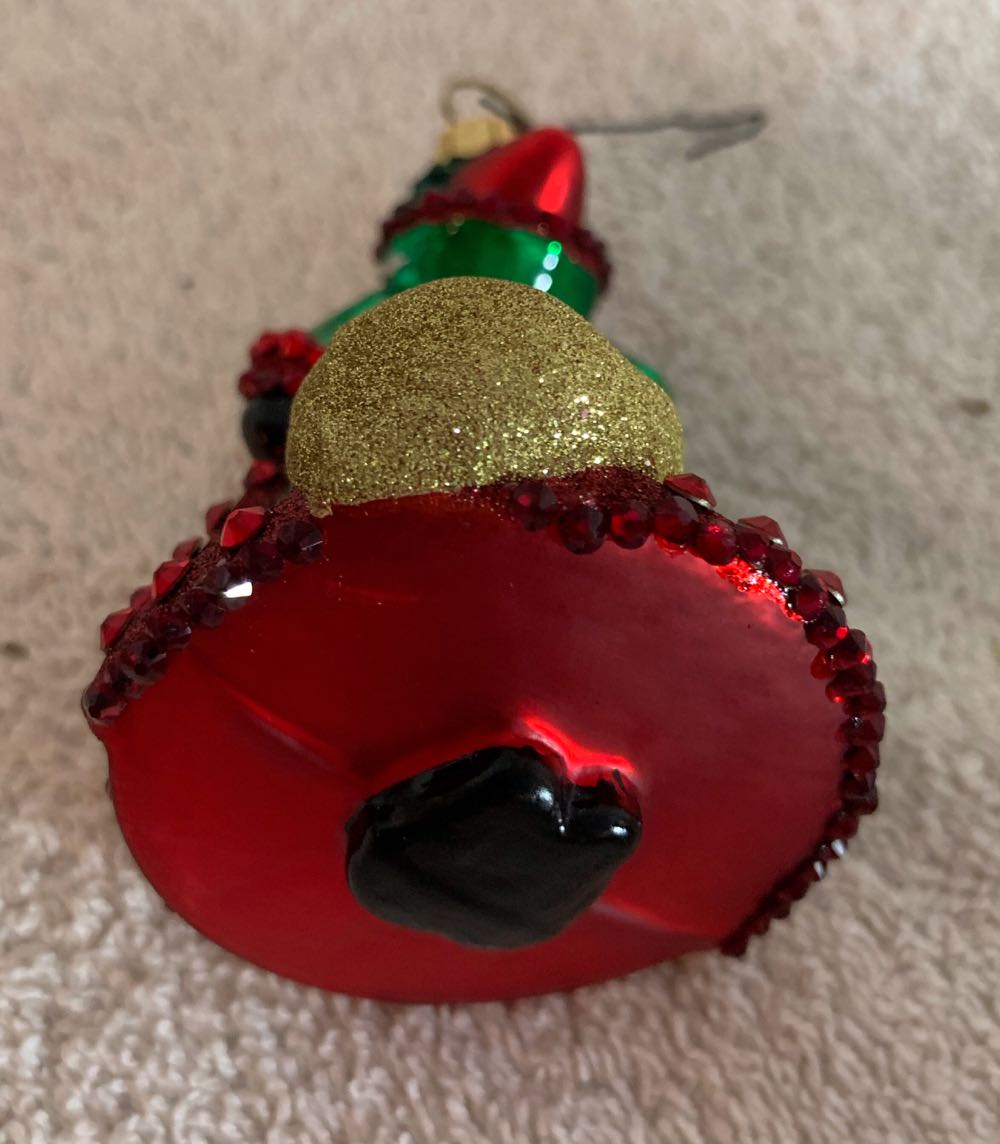 Bejeweled Santa  (Santa) ornament collectible - Main Image 4