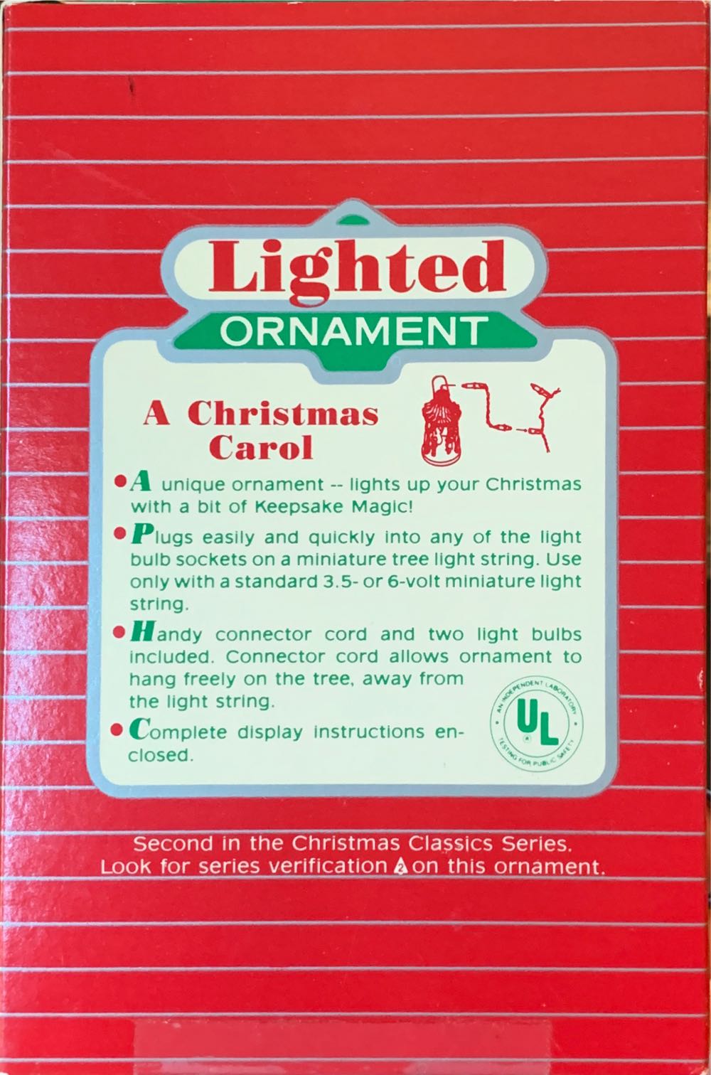 A Christmas Carol  ornament collectible - Main Image 2