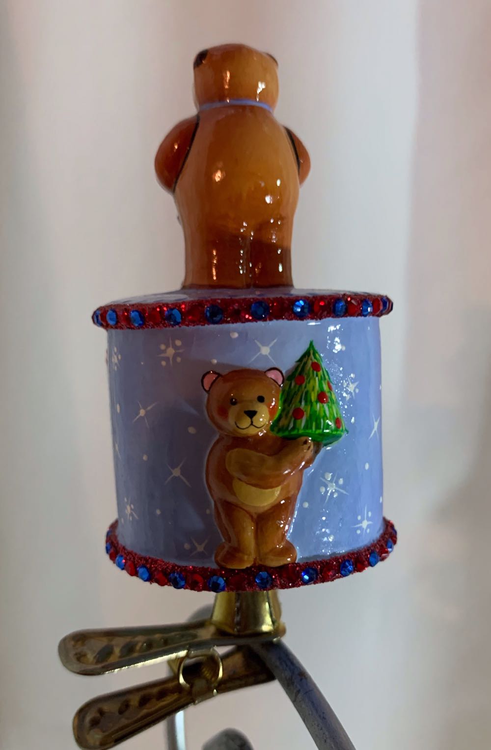 Teddy Bear Drummer - Other Exclusive (Teddy Bears) ornament collectible - Main Image 3