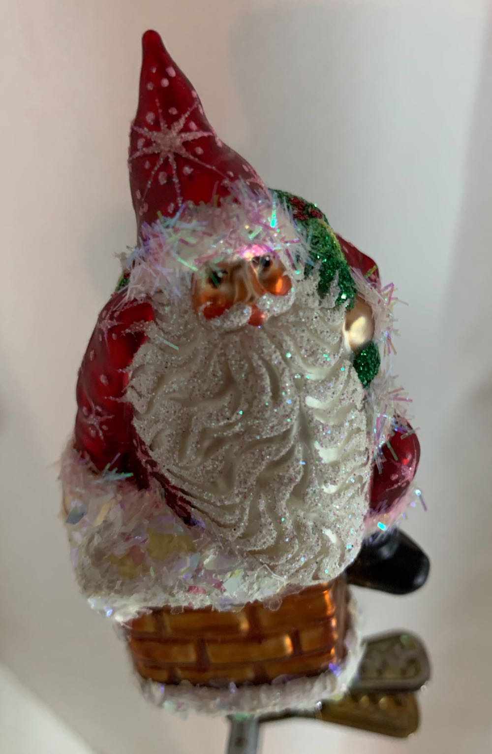 Rooftop Nickolas, Red - General Line (Santa) ornament collectible - Main Image 2