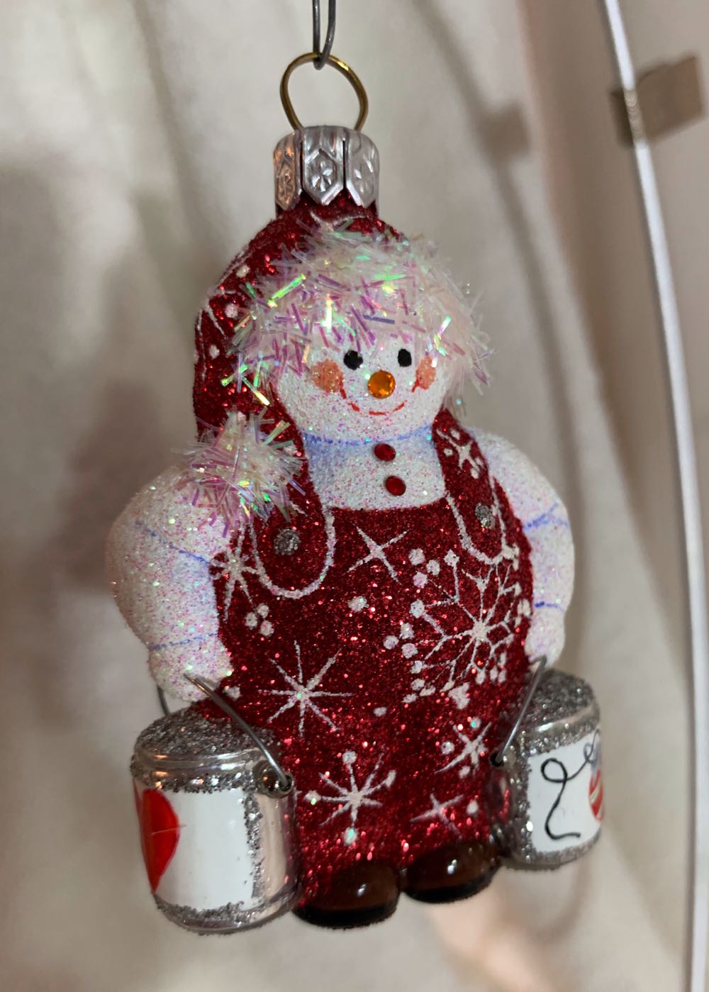 Santa & Sparky #1 Lighting The Tree