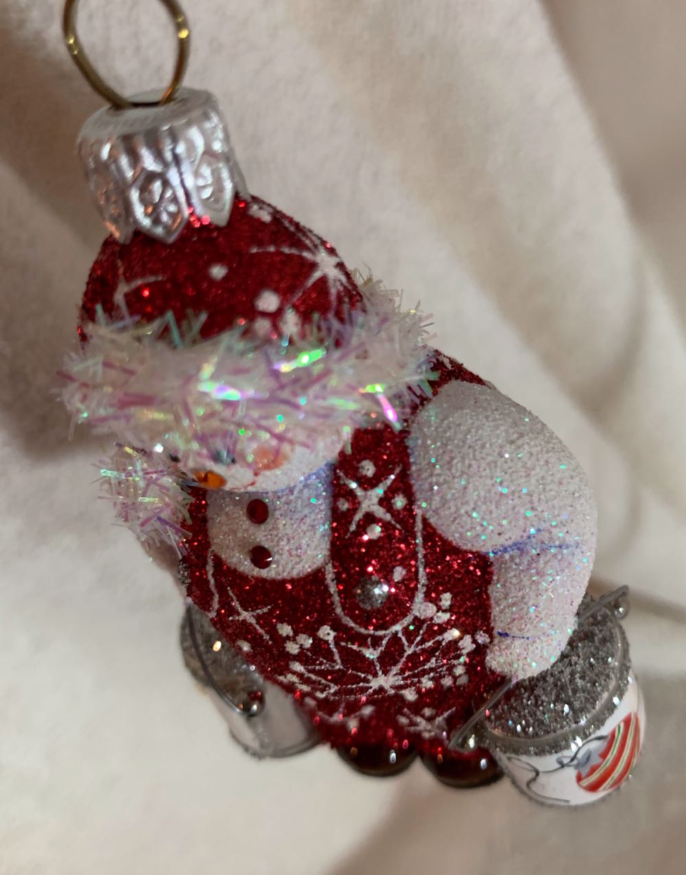 Studio Snowman, Red - General Line (Snowman) ornament collectible - Main Image 2