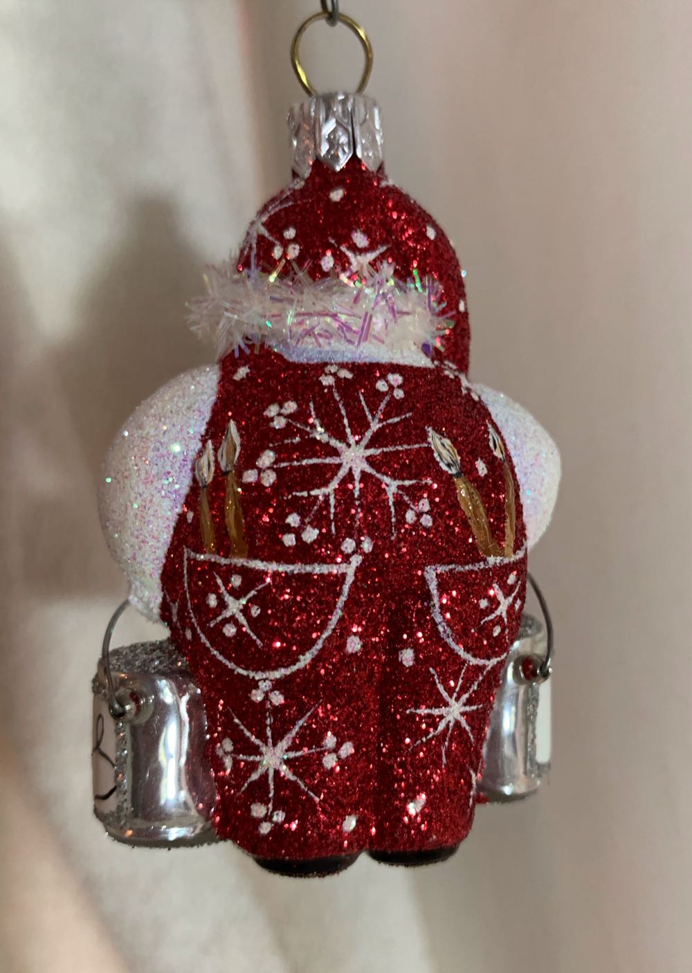 Studio Snowman, Red - General Line (Snowman) ornament collectible - Main Image 3