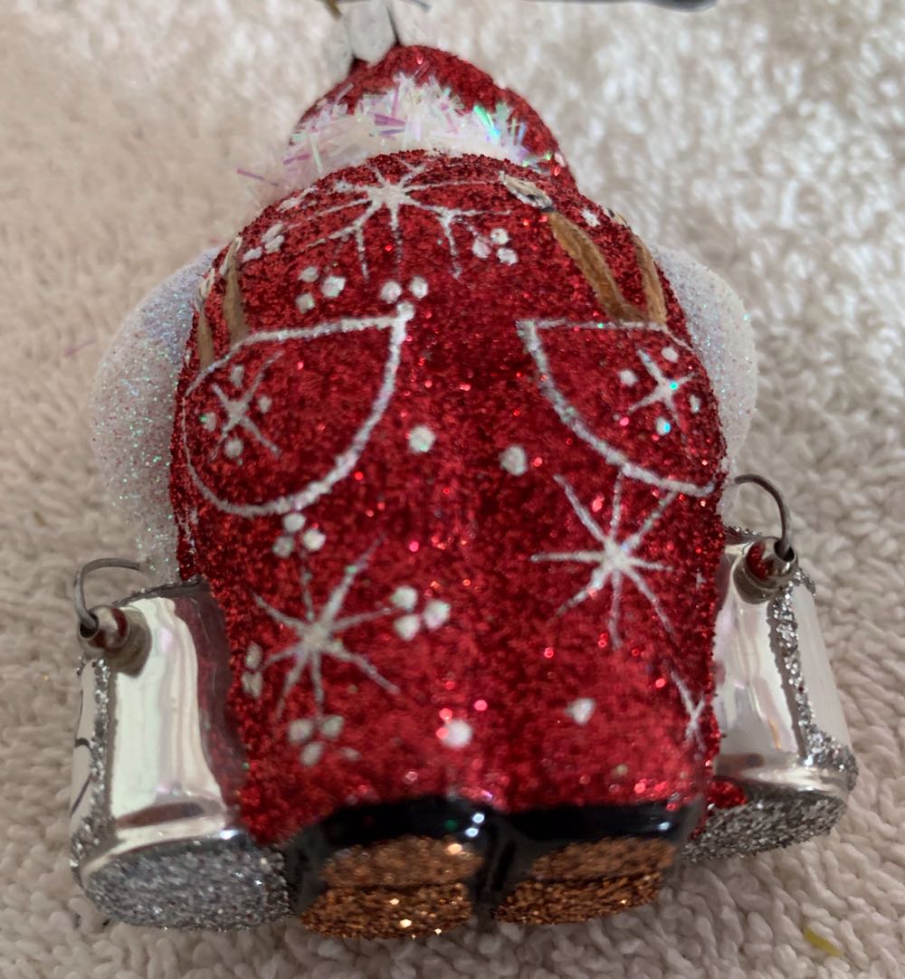 Studio Snowman, Red - General Line (Snowman) ornament collectible - Main Image 4