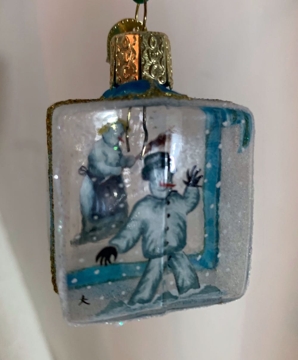 Norcross - Christmas Card - Grandson Painting Picture Of Santa