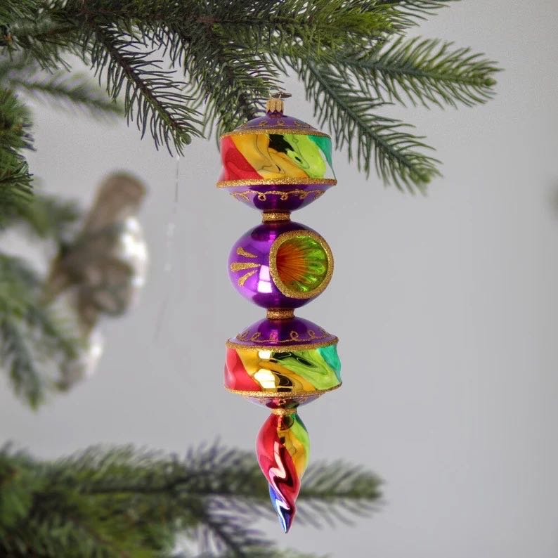 BluBom Glass Rainbow Drop With Reflector  ornament collectible - Main Image 2