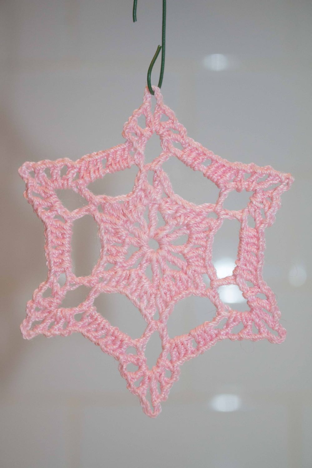 Crocheted Snowflakes  ornament collectible - Main Image 3