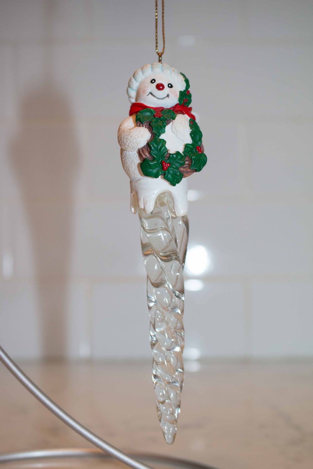 Snowman Icicles  ornament collectible - Main Image 2
