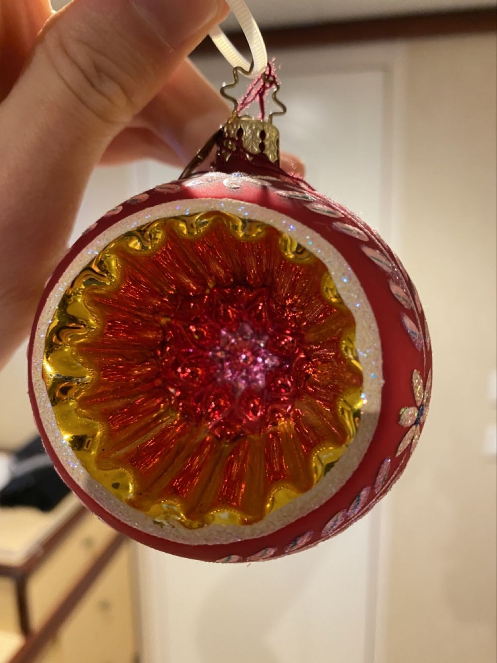 Christopher Radko Crown Sparkle Fantasia - 0110980 (Radko) ornament collectible - Main Image 2