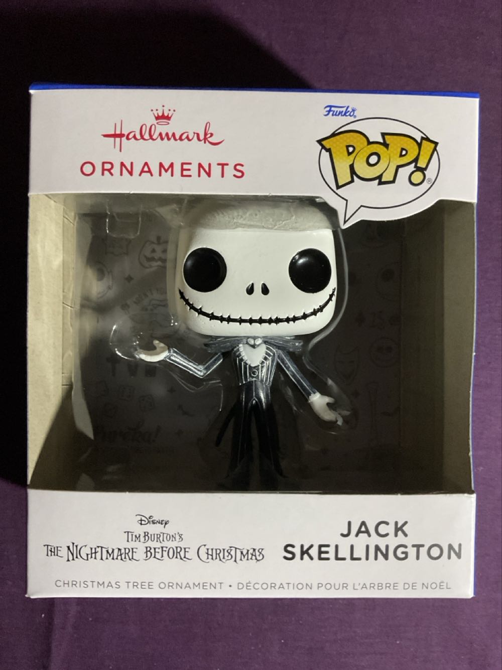 Tim Burton’s The Nightmare Before Christmas Jack Skellington Funko Pop! - The Nightmare Before Christmas (Disney) ornament collectible [Barcode 763795791002] - Main Image 2
