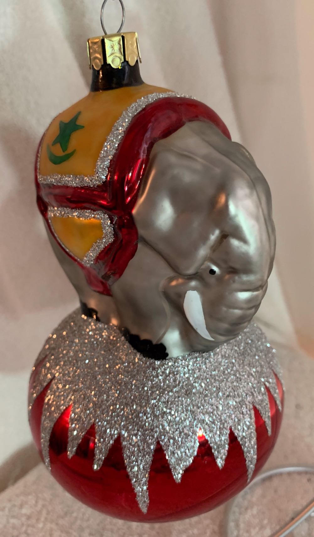 Jumbo, Red (Circus) ornament collectible - Main Image 2