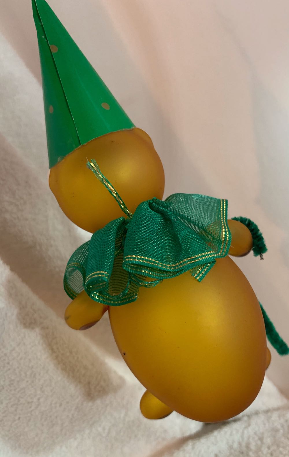 Teddy Bear With Green Hat & Collar  (Teddy Bears) ornament collectible - Main Image 3