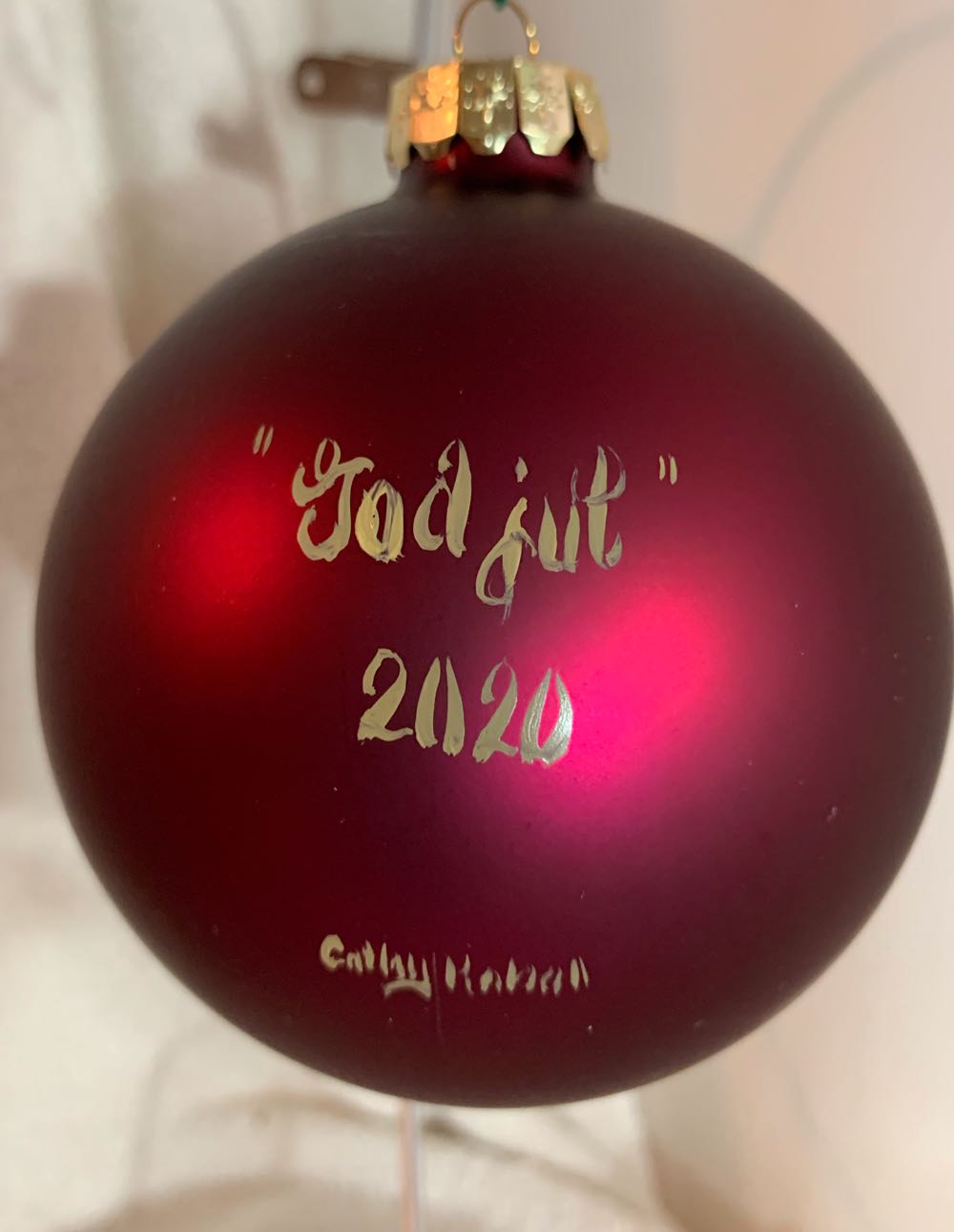 “God Jut” 2020  (Christmas Tree Ornament) ornament collectible - Main Image 3