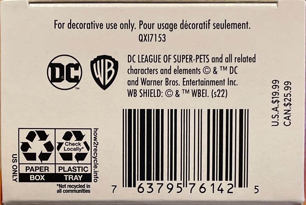 Krypto - DC Comics (DC Comics) ornament collectible [Barcode 763795761425] - Main Image 3