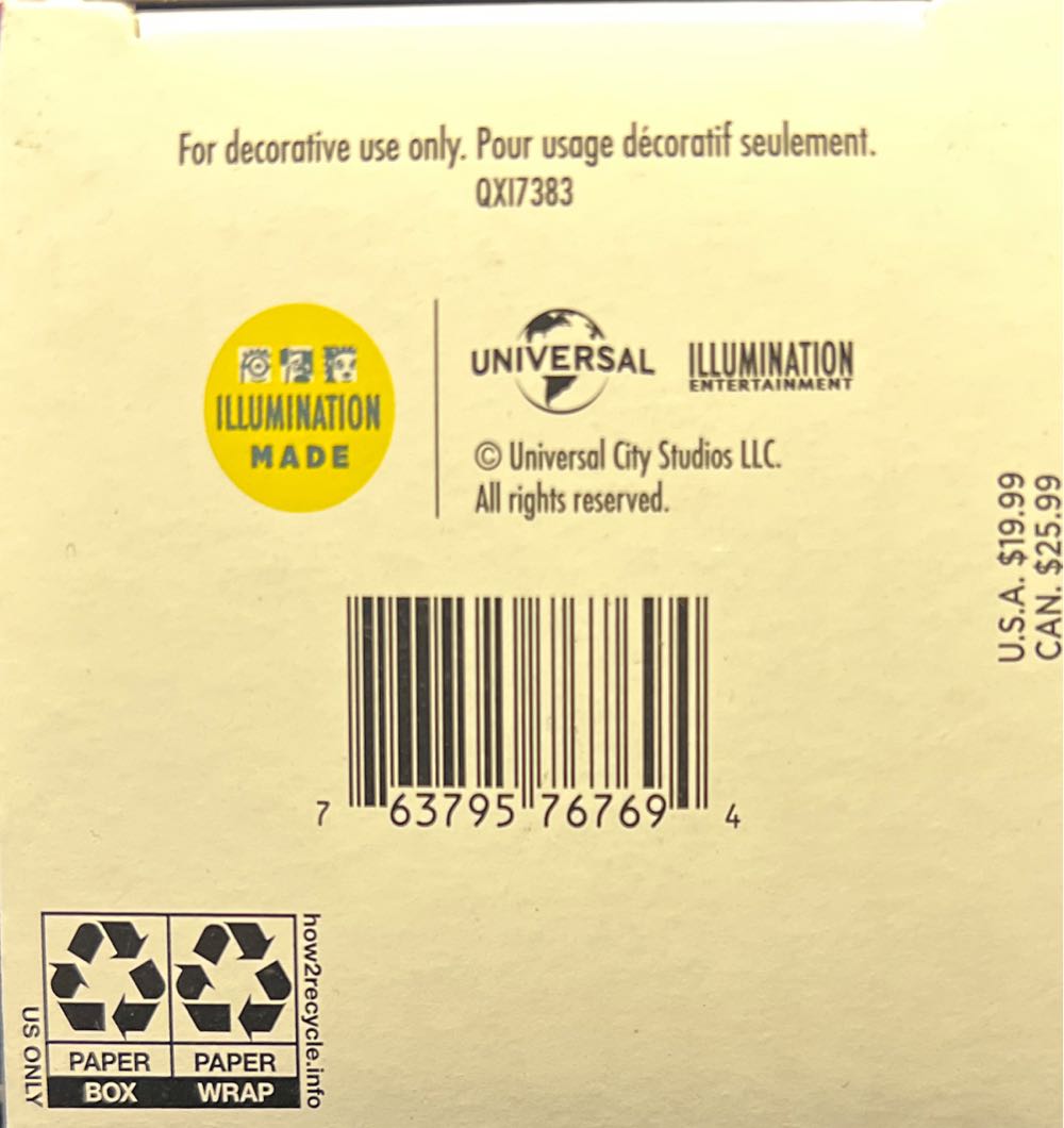 Minions Otto Tune - Despicable Me (Despicable Me) ornament collectible [Barcode 763795767694] - Main Image 4