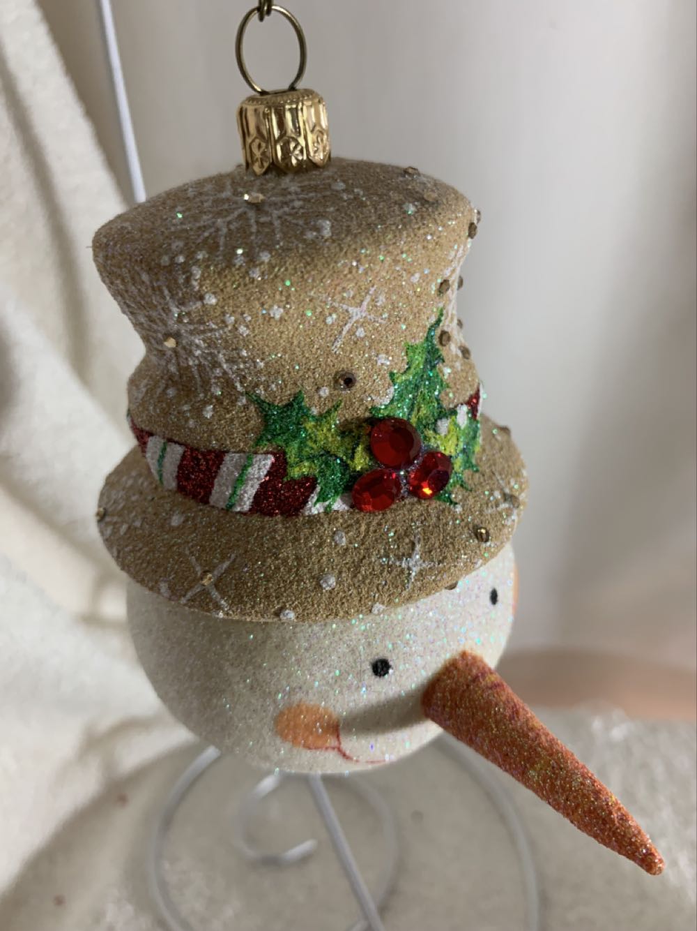 A Carrot for His Nose, Gingerbread - General Line (Snowman) ornament collectible - Main Image 2