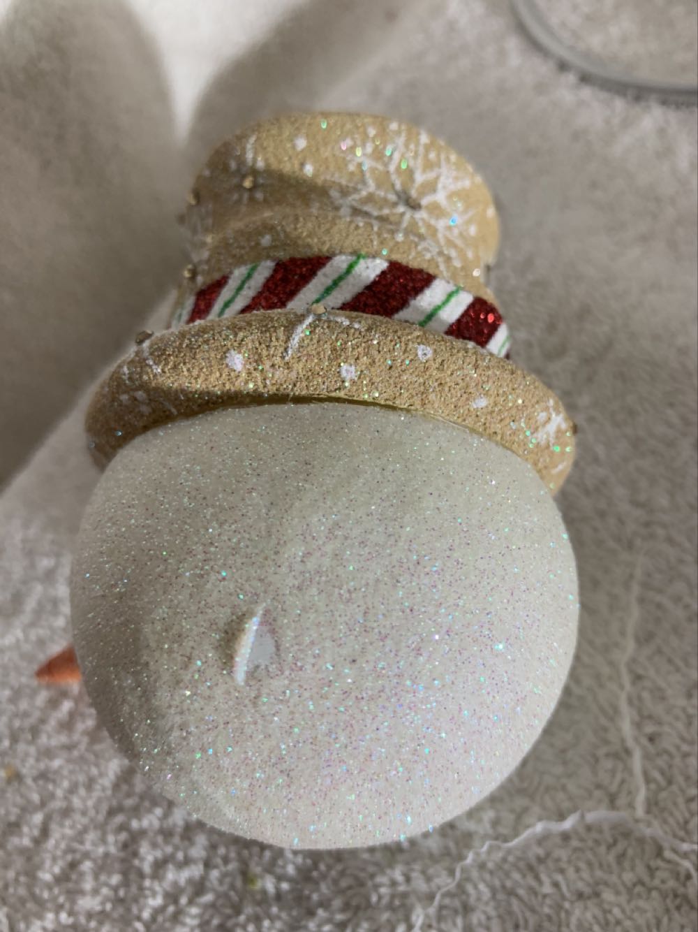 A Carrot for His Nose, Gingerbread - General Line (Snowman) ornament collectible - Main Image 4