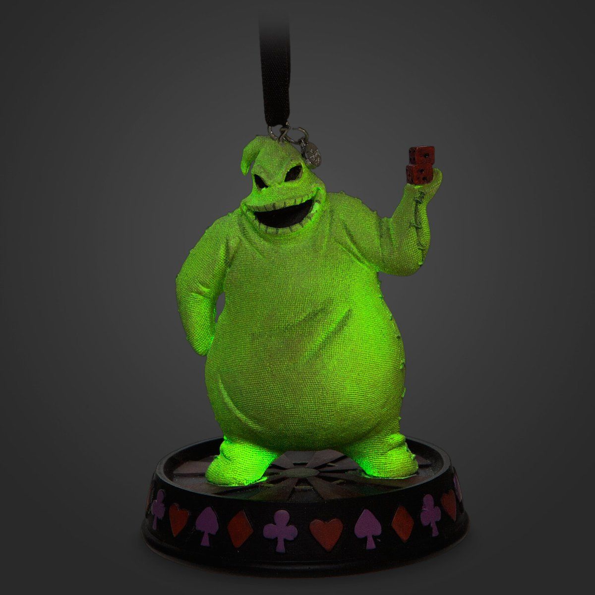 Oogie Boogie Glow-In-the-Dark - Disney Sketchbook (Nightmare Before Christmas) ornament collectible [Barcode 465063955153] - Main Image 2