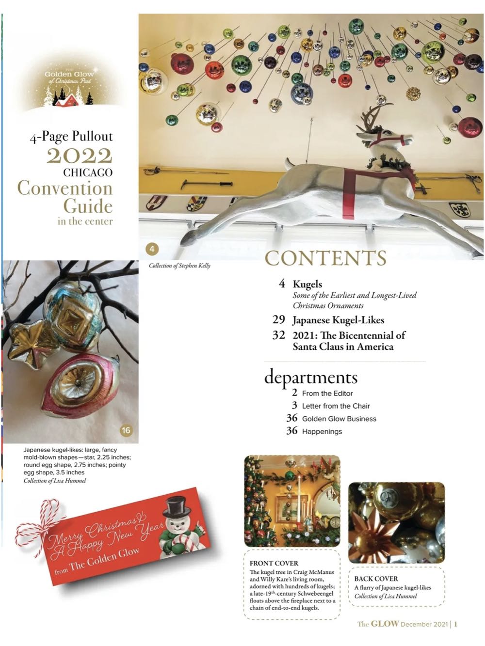 The Glow - Volume 42 - Number 6 - December 2021 - Kugels - Reference (Magazine) ornament collectible - Main Image 2