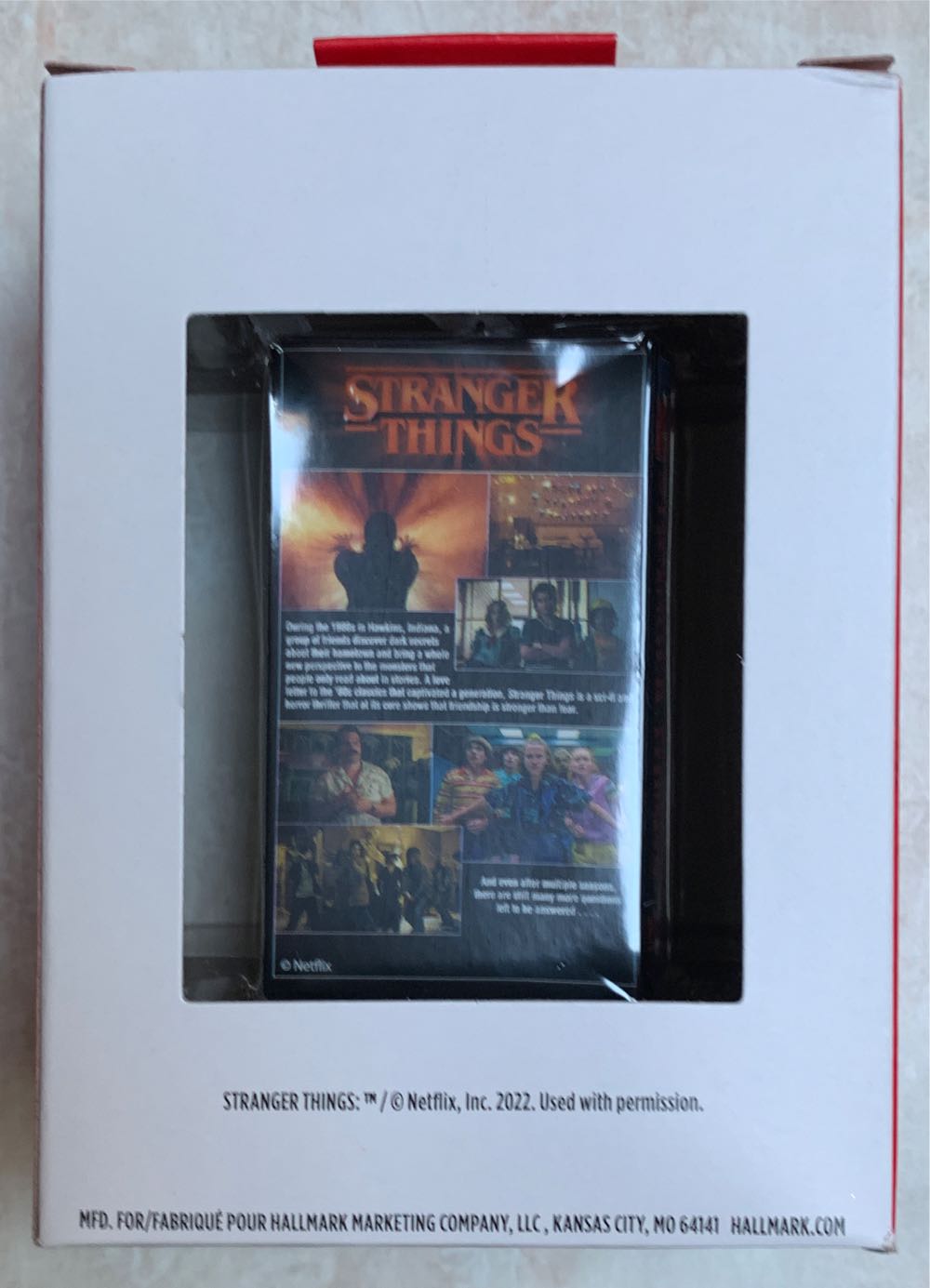 Stranger Things Retro Video Cassette Case - Retro VHS Cassettes (Stranger Things) ornament collectible [Barcode 763795776078] - Main Image 3
