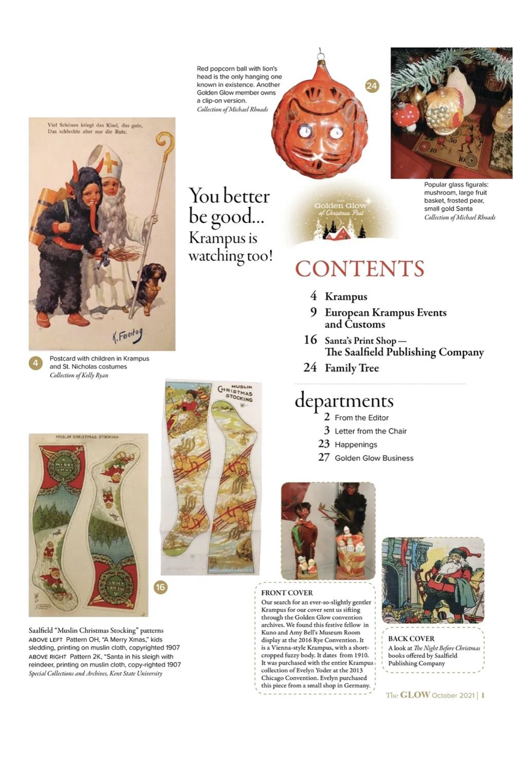 The Glow - Volume 42 - Number 5 - October 2021 - Reference (Magazine) ornament collectible - Main Image 2