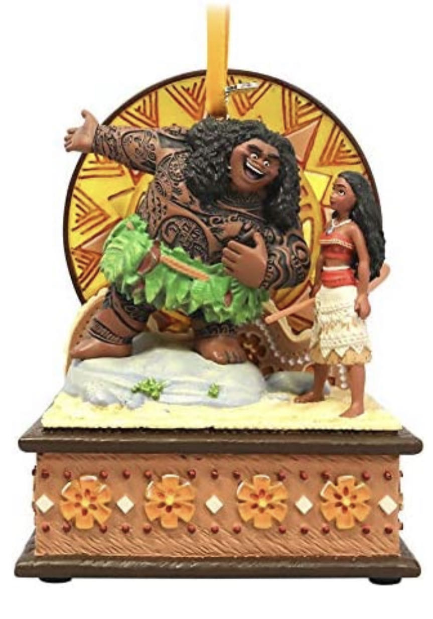 Moana And Maui - Disney Moana ornament collectible - Main Image 1