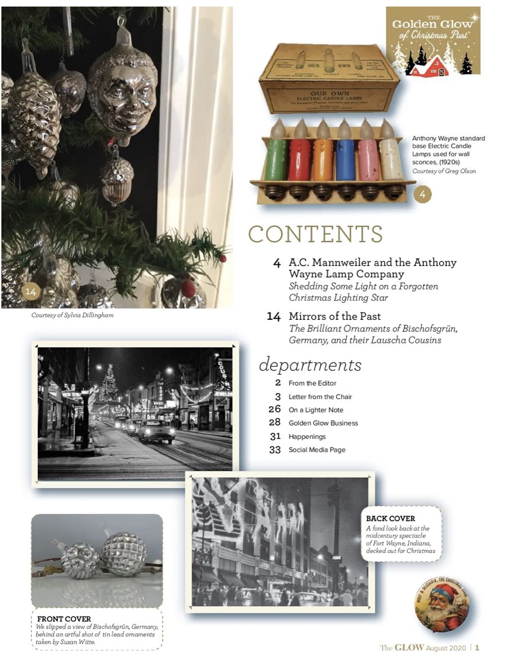 The Glow - Volume 41 - Number 4 - August 2020 - Reference (Magazine) ornament collectible - Main Image 2