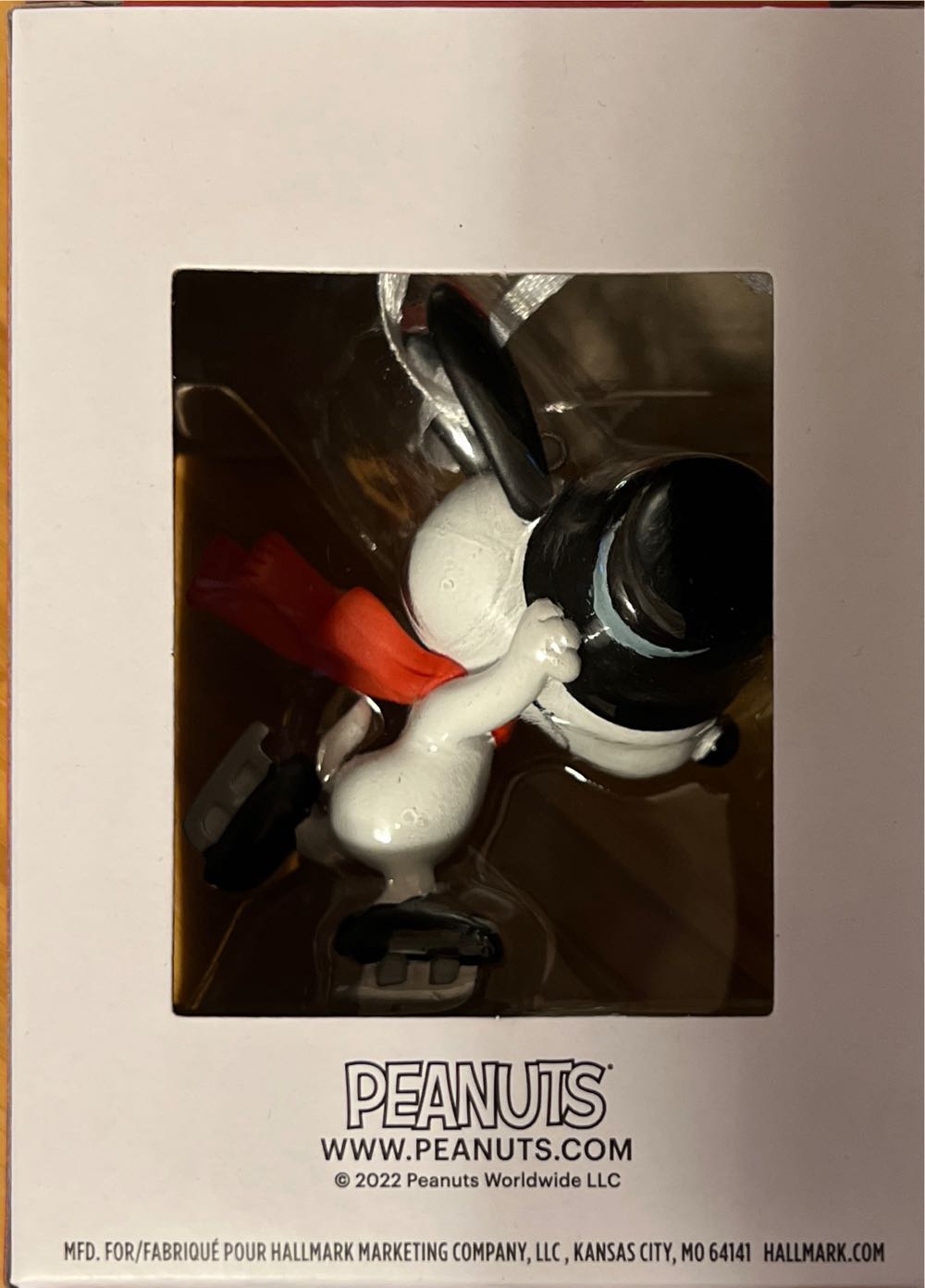 Snoopy With Top Hat - The Peanuts Gang (Peanuts) ornament collectible [Barcode 763795791132] - Main Image 2