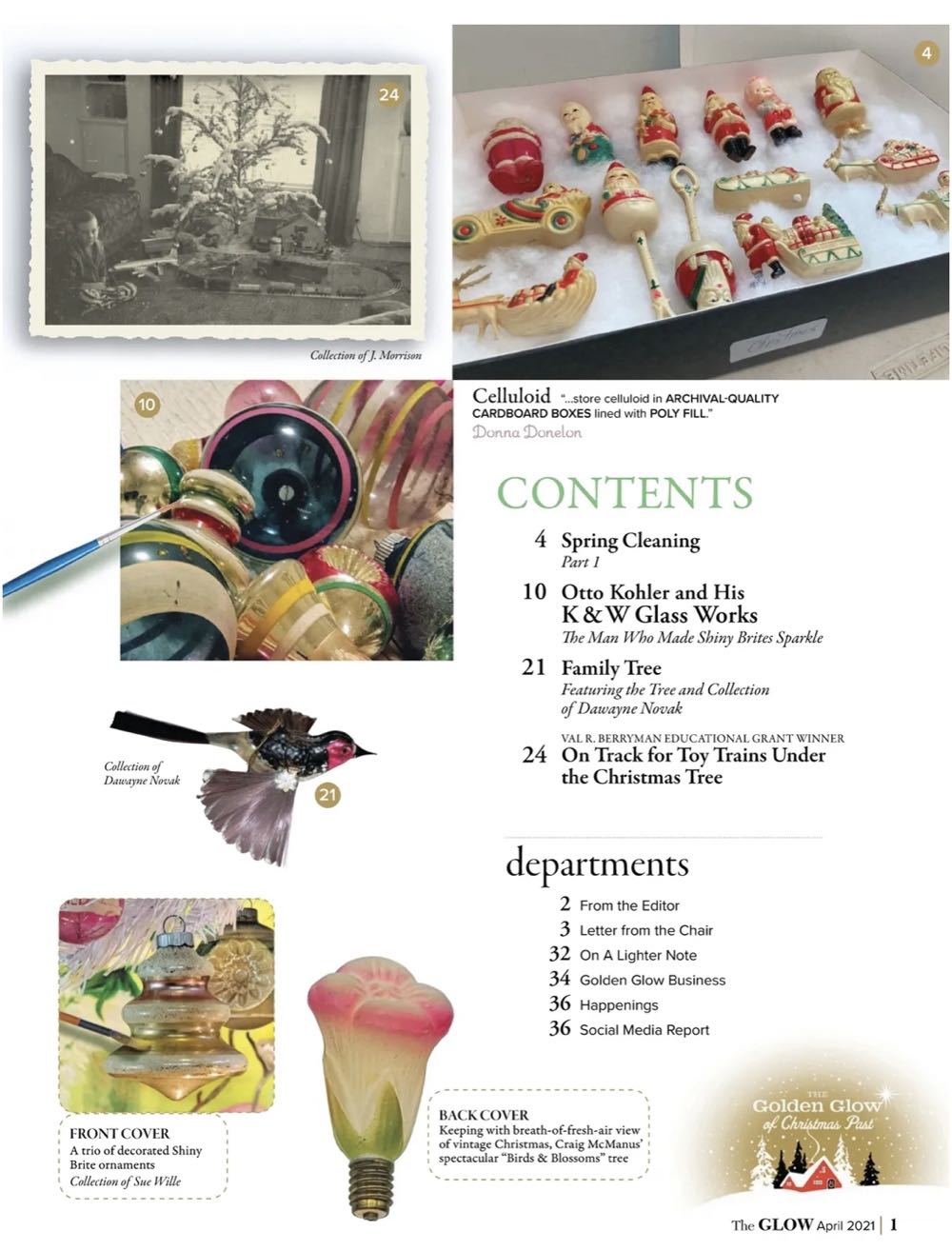 The Glow - Volume 42 - Number 2 - April 2021 - Reference (Magazine) ornament collectible - Main Image 2